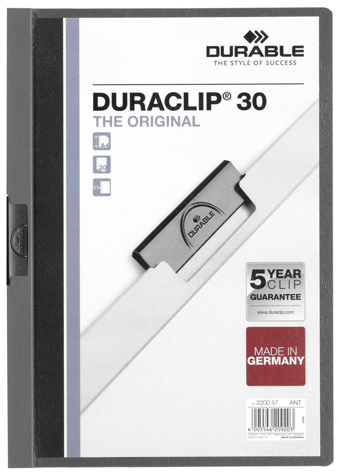 DURACLIP ORIGINAL 30, DIN A4, lichtblauw