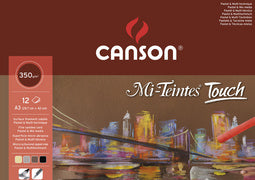 CANSON Tekenblok Mi-Teintes Touch, 240 x 320 mm
