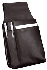 Alassio Waiter Wallet Riemtas, nappaleer, zwart