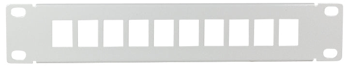 LogiLink 10 Keystone Patch Panel, lichtgrijs