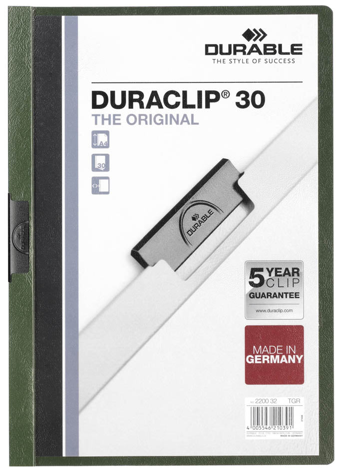 DURACLIP ORIGINAL 30, DIN A4, lichtblauw