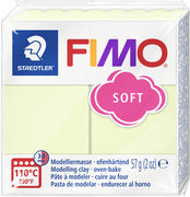 FIMO SOFT boetseerklei, ovenhardend, pastel vanille, 57 g