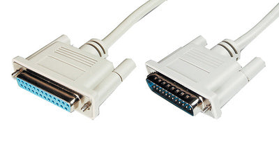 DIGITUS 25-polige Sub-D kabel, mannelijk - vrouwelijk, 2,0 m