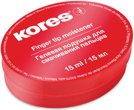 Kores Vingerbevochtiger, 15 ml, rond blik, reukloos
