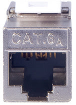 DIGITUS Keystone Module Cat.6A(diep) afgeschermd, grijs