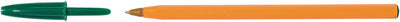 BIC biros oranje, lijnkleur: zwart
