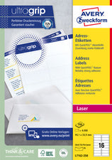 AVERY Zweckform Adresetiketten, 63,5 x 72,0 mm, wit