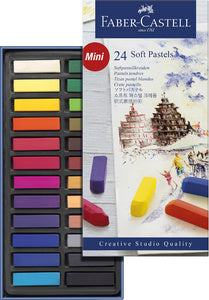 FABER-CASTELL CREATIVE STUDIO zacht pastelkrijt, 48-doos