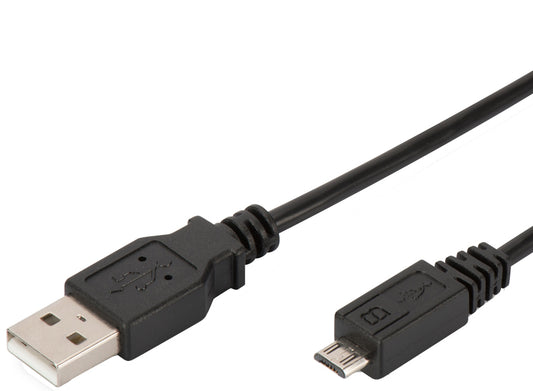 DIGITUS USB 2.0 aansluitkabel, USB-A - Micro USB-B, 3,0 m