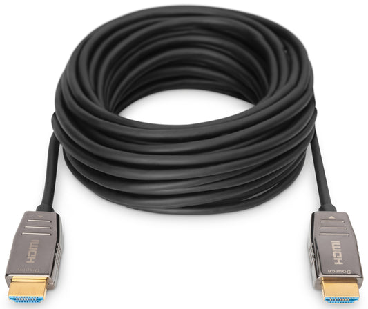 DIGITUS HDMI AOC hybride glasvezelkabel, UHD 8K, 10 m