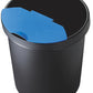 helit prullenmand de duit, 45 liter, PE, rood