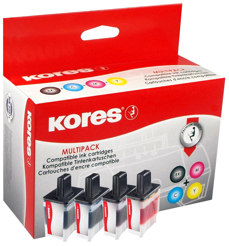 Kores Multi-Pack inkt G1527 vervangt Brother LC-127/125XL