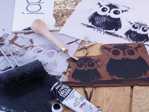 KREUL Linoleum Print Set
