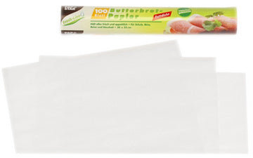 PAPSTAR sandwichpapier, (B)250 x (L)300 mm, wit