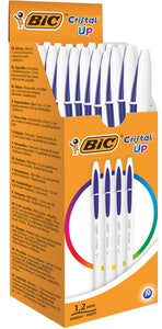 BIC biros Cristal Up, lijnkleur: blauw, 20 stuks