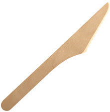 NATURE Star houten mes, gemaakt van berkenhout, lengte: 160 mm