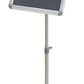 nobo infostand DIN A4, afmetingen: (B)350 x (D)70 x (H)1.010 mm