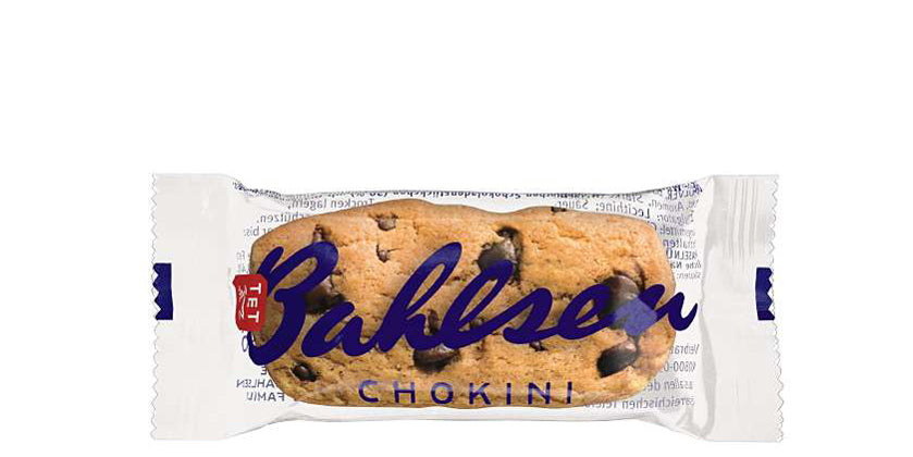 Bahlsen biscuit Chokini, display