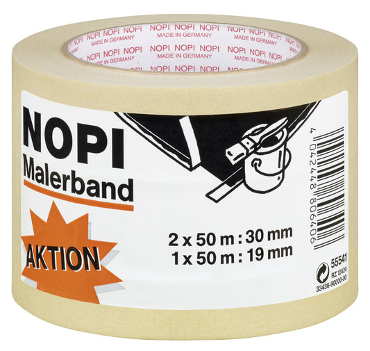 NOPI schilderscrepepapier afplakband, 2st Action Tower, beige