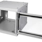 LogiLink 10 wandverdeler SoHo, gemonteerd, 8 HE, zwart