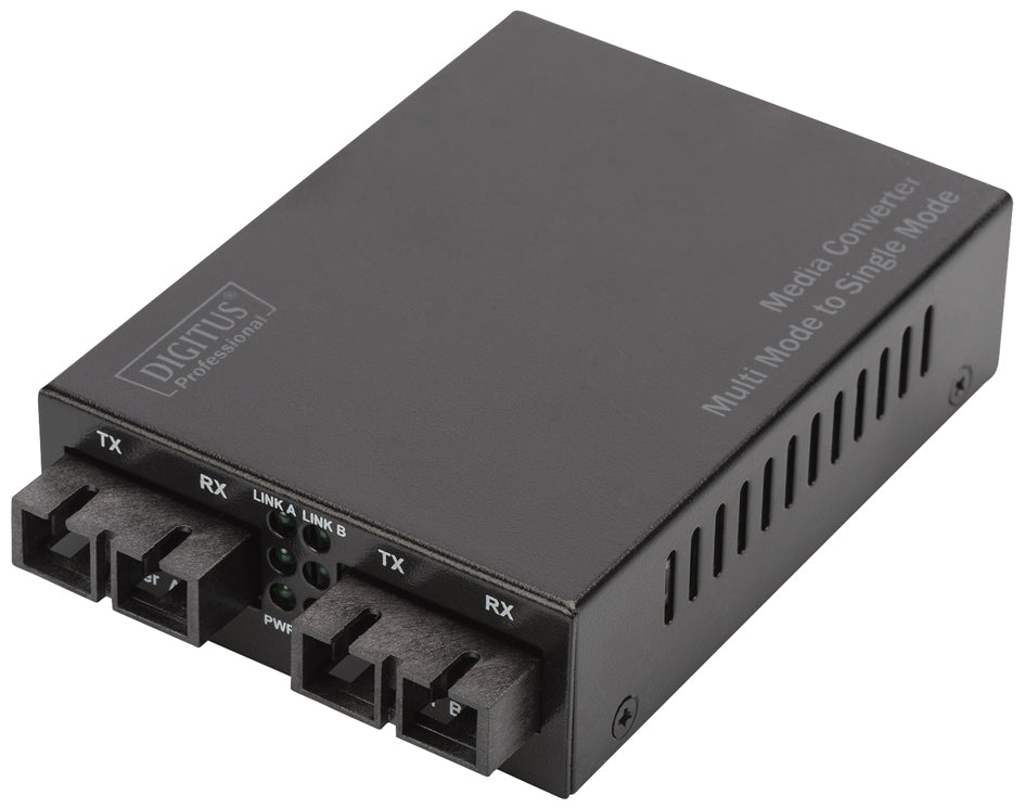 DIGITUS Fast Ethernet Multimode/Singlemode Media Converter