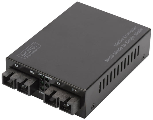 DIGITUS Fast Ethernet Multimode/Singlemode Media Converter