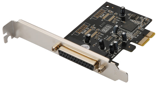 DIGITUS Parallelle PCI Express Karte, 1 Poort Laag Profiel