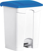 helit pedaalemmer de stap, 70 liter, wit/geel