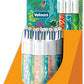 BIC 4Colours Velours intrekbare biros, toonbankdisplay
