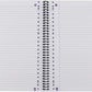Oxford School collegeblok A4+ gelijnd, 23-gaats, 80 vel, roze