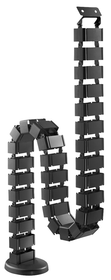 DIGITUS kabelmanagement kabelslang, kleur: zwart