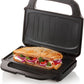 Domo croque monsieur machine Big Croque XL, zilver