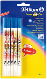 Pelikan inkt gum Super Pirate 850B, blisterkaart van 10