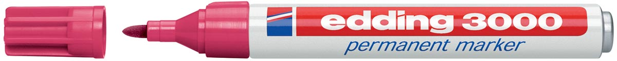 Edding permanent marker 3000 karmijn