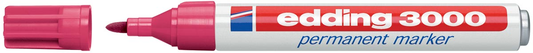Edding permanent marker 3000 karmijn