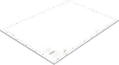RNK Verlag Paper Desk Pad Coffee, blanco
