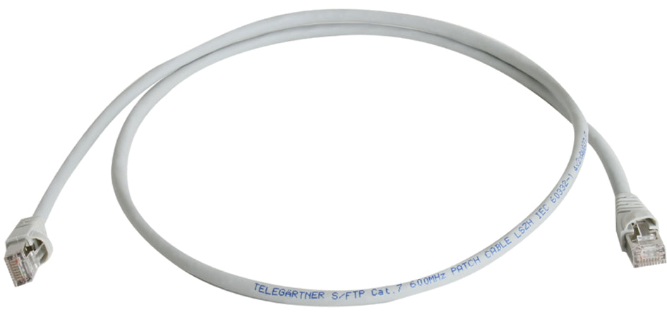 Telegärtner patchkabel, Cat.6A (diep), S/FTP, 15,0 m, blauw