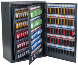 pavo sleutelbox deluxe, voor 100 sleutels, donkergrijs