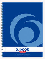 herlitz college notebook x.book DIN A5, 80 vel, gelijnd