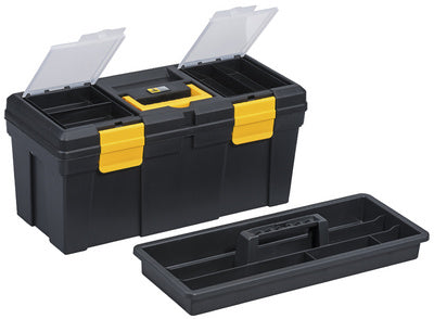 allit gereedschapskoffer McPlus Promo 20, PP, zwart/geel