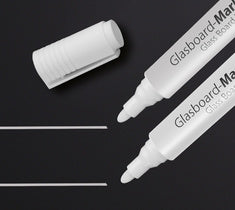 sigel krijtmarker, ronde punt: 2 - 3 mm, wit