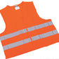 LEINA pechvest/waarschuwingsvest, DIN EN 471, oranje