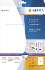 HERMA etiketten voor dossierrug SPECIAAL, 157 x 61 mm, wit