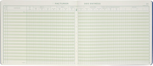 Exacompta formulieren inkoop met BTW, ft 27 x 32 cm, Franstalig