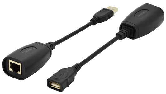 DIGITUS USB 1.1 extenderset, zend- en ontvangsteenheid