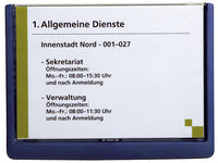 DURABLE CLICK SIGN deurbord, DIN A5, wit