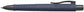 FABER-CASTELL POLY BALL XB intrekbare biros, geheel zwart