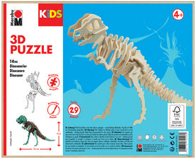 Marabu KiDS 3D puzzel T-Rex Dinosaurus, 29 stukjes