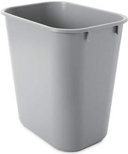 Rubbermaid prullenbak, 12,9 liter, rechthoekig, PE, blauw