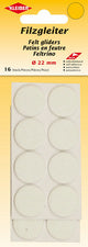 KLEIBER viltglijders, diameter: 35 mm, zwart